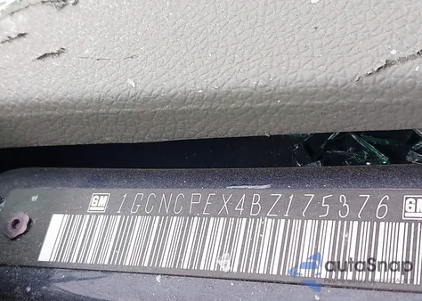 2011 Chevrolet Silverado 1500 Work Truck z USA, uszkodzony, nr VIN 1GCNCPEX4BZ175376